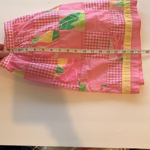 Lilly Pulitzer patchwork skirt preteen size 16 - Picture 6 of 8